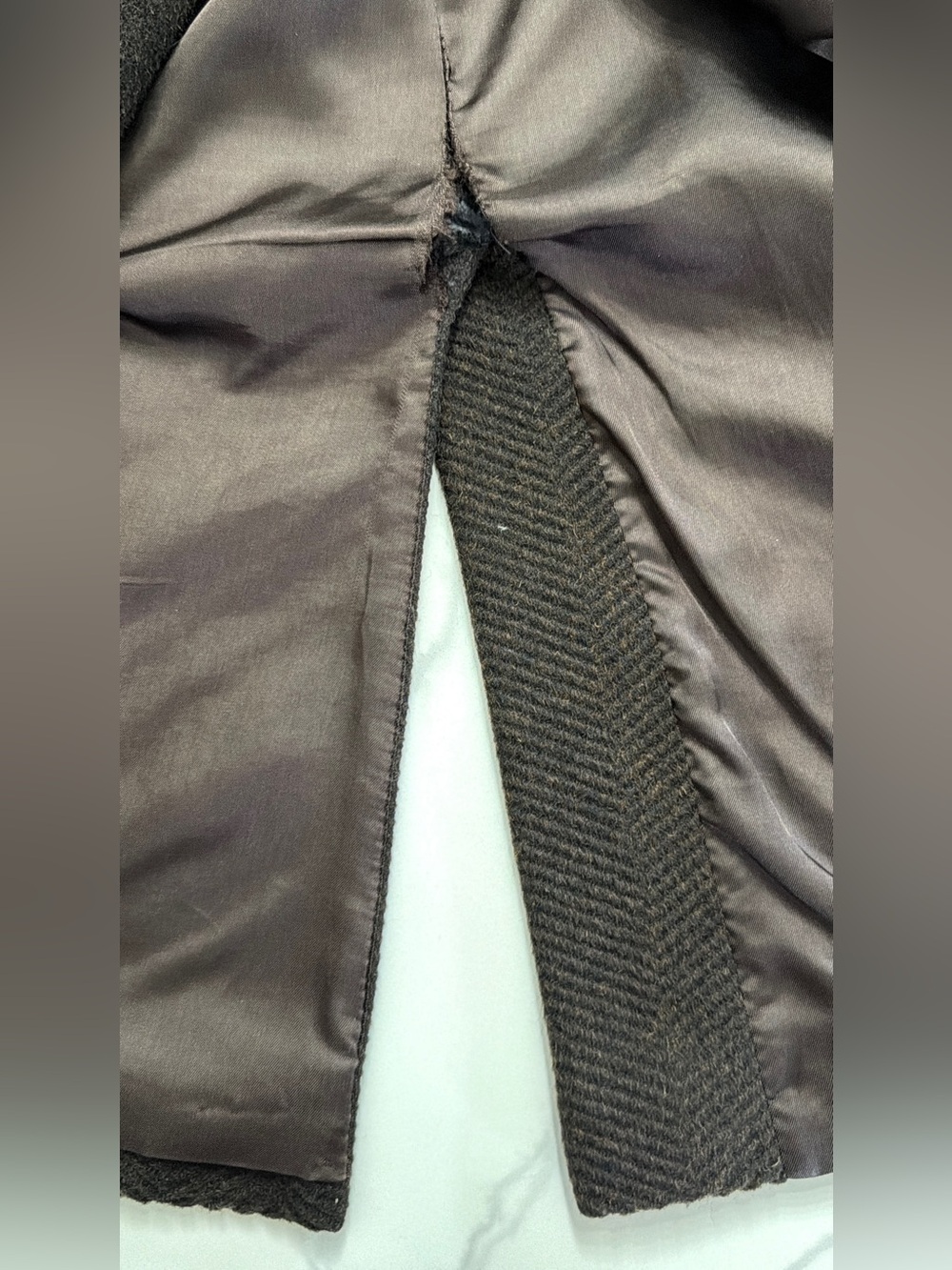 Vintage New York dark brown coat sz.8 - Picture 9 of 9